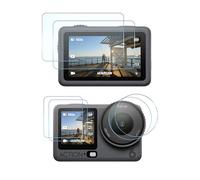 iDaPro Screen Protector+ Lens Protector for DJI Action 6, 9H Tempered Glass