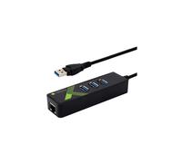 IDATA USB-ETGIGA-3U2 USB 3.0 to RJ45 Adapter Hub