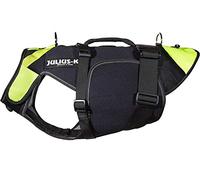 IDC Multifunctional 3in1 Dog Vest, Size: L, Black and Neon