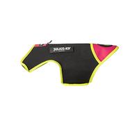 IDC Neoprene Dog Jacket, Size: S, Black and Pink