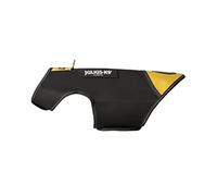 IDC Neoprene Dog Jacket, Size: S, Black and Yellow