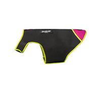 IDC Neoprene Dog Jacket, Size: XL, Black and Pink
