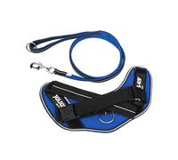 IDC Powair Bundle - IDC Powair Harness, Size: M/0, Blue + IDC Powair Leash, Size: 1,2 m with Handle and Large Carabiner, Blue