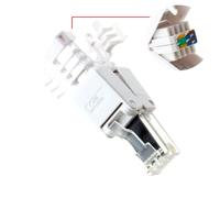 kenable IDC Punch Down to RJ45 Plug for Cat6 Solid Network Ethernet Cable Connector