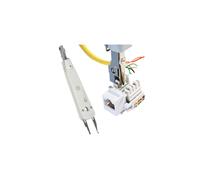 IDC Punch Push Down Tool CAT5e CAT6 RJ11 Network For Keystone Krone Wall Plate