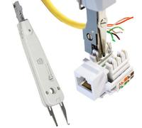 IDC Punch Push Down Tool CAT5e CAT6 RJ11 Network For Keystone Krone Wall Plate