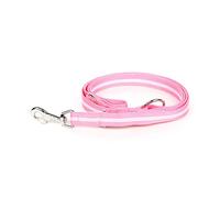 IDC Tubular Webbing Adjustable Leash, 25 mm x 2.2 m, Pink