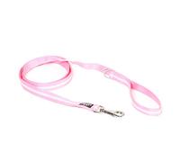 IDC Tubular Webbing Leash with Handle and D-Ring, 25 mm x 1.8 m, Pink
