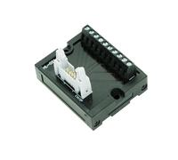 IDC10 to terminal block breakout board 8 bit transition terminal block adapter relay terminals DIN Rail Mounted