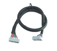 IDC20P IDC 20 pin 2.54mm female terminal, distribution relay terminal, DIN installation cable 50cm 1//2.9/5m(5m)
