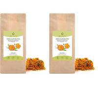 IDDA Herbal Calendula Tea 500g 1.1 lb, Dried Marigold Flowers, Calendula Blossoms, Loose Tea (Pack of 2)