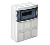 IDE pcsn12pt/RR Outlets Boxes with Lids Enclosures, IP65, 12 Modules