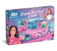 Clementoni Crystal Jewel Creator - Learn About Crystals & Make Wearable Jewellery with Giant Crystals and Gemstones for Kids 8+