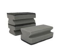 IDEA HOME BBQ Cleaning Sponges Grey Black 3 Pack Heavy Duty Grill Cleaner