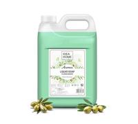 IDEA Home Liquid Hand Soap AROMÉA Green Harmony - 5L Refill Canister - for Soap Dispensers and Dosers - Natural Olive Scent