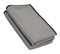 Idea Home Premium Microfiber Cleaning Cloth Ultra Absorbent Streak and Lint Free Fish Scale Large 16 x 24 Polishing Glass Drying Towel (2 Pack)