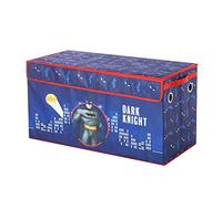 Idea Nuova Batman Collapsible Children’s Toy Storage Trunk, Durable with Soft Lid, 28.5"x14.5"x16"