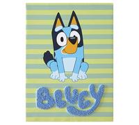 Idea Nuova Bluey Canvas Wall Art and Décor with 3D Tufting,11" Wx15 H