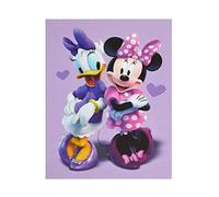 Idea Nuova Disney Minnie Mouse Canvas LED Wall Art,Childrens Wall Hanging Décor,11.5"x15.75"