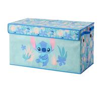 Idea Nuova Disney Stitch Collapsible Storage Trunk - Durable Organizer with Soft Lid - 28.5'' x 14.5'' x 16'' - Toy Chest & Storage Bin for Kids Bedroom, Playroom, or Nursery
