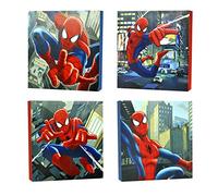 Idea Nuova Marvel Spider-Man Canvas Wall Art (4-Piece)