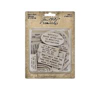 Idea-Ology Chipboard Quote Chips 48/Pkg-Labels TH94320