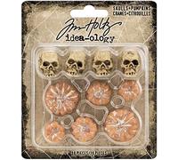 Idea-Ology Mini Skulls & Pumpkins - Tim Holtz