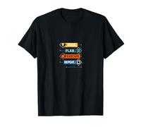 Idea. Plan. Execute. Repeat Entrepreneurial Mindset T-Shirt