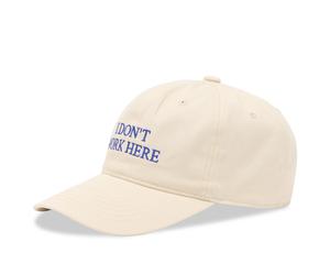 IDEA Sorry I Don't Work Here Cap Beige/Blue