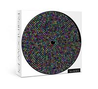 IdeaBazar - Pi Day Puzzle for Adults, 1000 Pieces, Round, Rainbow, Modern, Expert Level, 1 Set, 1 Piece, Ages 16+