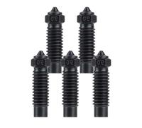 IdeaFormer-3D 5Pcs 0.6mm Hardened Steel Nozzles for Elegoo Neptune 4 Plus/Neptune 4 Max, High Temperature Resistance Extruder Hotend Nozzle for Neptune 4 Plus/Neptune 4 Max 3D Printers