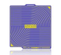 IdeaFormer-3D P1S P2S X1C X1 A1 Cool Plate for Bambu Lab 257x257mm, Double Sided Textured Cold Build Plate Low Temperature Printing Energy Saving for Bambu Labs P1P P1S P2S X1 X1C A1