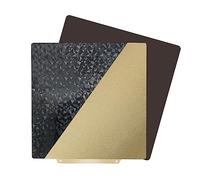 IdeaFormer-3D Printer Bed Textured PEI+ Smooth PEO 220x220mm Spring Steel Build Plate with Magnetic Sticker Base for Artillery Genius/Pro/MK2/MK2A/Anet A8/Anet A6