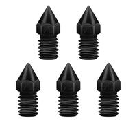 IdeaFormer 5pcs 0.4 mm IR3 V2 Hardened Steel Nozzles, Conveyor Belt 3D Printer Nozzle Made of Hardened Steel Original Hotend Extruder IR3 V2 Nozzle