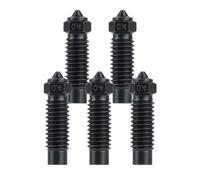 IdeaFormer 5Pcs 0.4mm Hardened Steel Nozzles for Elegoo Neptune 4 Plus/Neptune 4 Max, Extruder Hotend Nozzle for Neptune 4 Plus/Neptune 4 Max 3D Printers