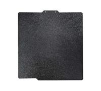 IdeaFormer All Black Textured PEI Plate 257x257mm Double-Sided Build Plate For Bambu Lab X1/X1C/X1E/P1P/P1S/A1 3D Printer Flexible Spring Steel Plate 3D Printer Platform