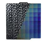 IdeaFormer Double Sided Diamond PEO+Phantom H1H for Bambulab X1/X1C/X1E/P1P/P1S/A1 build plate 257 x 257 mm Smooth PEO H1H Printing Plate Spring Steel Print Bed for Bambu Lab 3D Printer