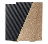 IdeaFormer Flexible PET PEI Printing Plate for Bambu Lab A1 Mini, Double-Sided Carbon Fibre PET + Textured PEI Spring Steel Print Bed Plate 184 x 184 mm for Bambu A1 Mini 3D Printer