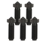 IdeaFormer Hardened Steel Nozzles 0.6 mm for Kobra 2, Hardened Steel Nozzles 5 pieces 3D Printer Nozzle for Anycubic Kobra 2/Kobra 2 Neo/Kobra 2 Pro/Kobra 2 Plus