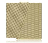 IdeaFormer Houndstooth & Honeycomb PEI Pressure Plate 257 x 257 mm for Bambulab X1 X1C X1E P1P P1S A1, PEI Spring Steel Print Bed Build Plate for Bambu Lab