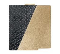 IdeaFormer PEI Sheet for Bambu Lab X1/X1C/X1E/P1P/P1S/A1 Double-Sided Diamond PEO+Textured PEI 257 x 257 mm Build Plate for Bambulab, PEO+PEI Spring Steel Plate PEI Heated Bed