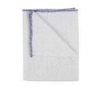 IDEAL 365 Bleached Cotton Dish Cloths, Extra Large, Super Absorbent, Colour Coded, 10 Pack (blue)