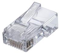 IDEAL 85-372 CAT5e Feed-Thru RJ-45 Modular Plugs 100/Bag