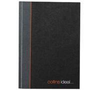 Ideal - A4 Cashbook Feint - 192 Pages - Black - 6428