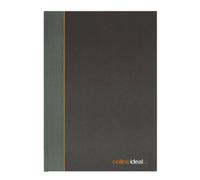 Ideal A4 Cashbook Casebound Single Cash 192 Pages Black 6421