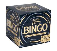 Ideal Deluxe Electronic Bingo Game | Host Bingo Night at Home | 4 Game Options | Includes Electronic Caller With Illuminated Screen & Catchphrases |