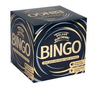 Ideal | Deluxe Electronic Bingo: Host your own Bingo night at home! | Family Games | 3+ Players | Ages 8+