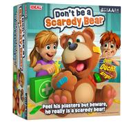 IDEAL | Don't Be a Scaredy Bear Game for Kids Age 4+ | Sticker Peeling Challenge