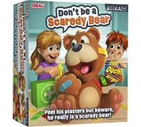 Ideal | Don't be a Scaredy Bear: The plaster pulling teddy bear game- peel his plasters but beware, he really is a scaredy bear! | Kids Games | For 2-4 Players | Ages 4+