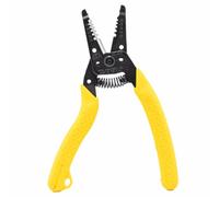 Ideal Electrical 45-415 Premium Reflex T-5 Stripper - 10-20 AWG, Wire Stripper with Thumb Rest, Plier Nose, Slide Lock, Textured Grips